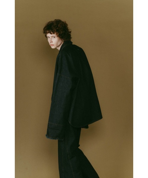 denim over shirt jacket(unisex)（デニムジャケット）｜Knuth Marf