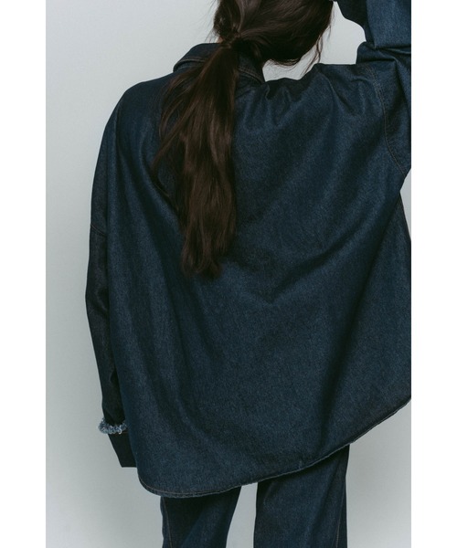 denim over shirt jacket(unisex)（デニムジャケット）｜Knuth Marf