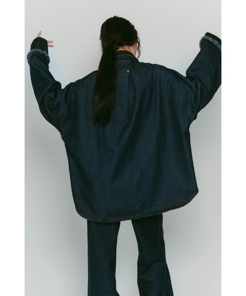 denim over shirt jacket(unisex)（デニムジャケット）｜Knuth Marf