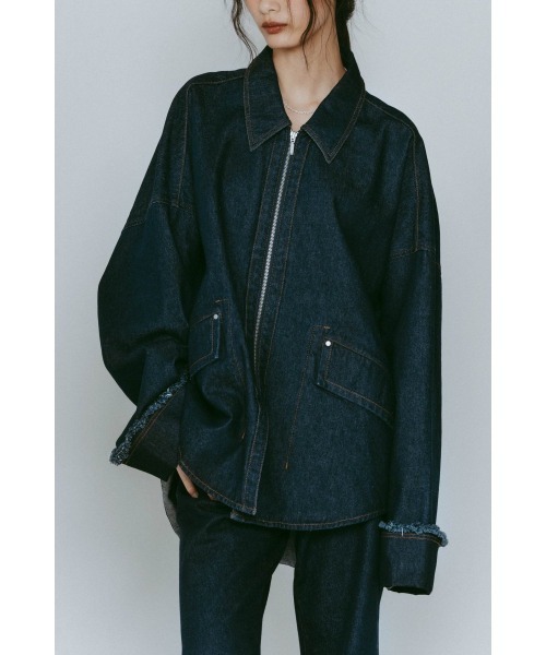 ジャケット・アウター knuth marf  denim over shirt jacket denim over shirt jacket(unisex)/2color | KNUTH MARF