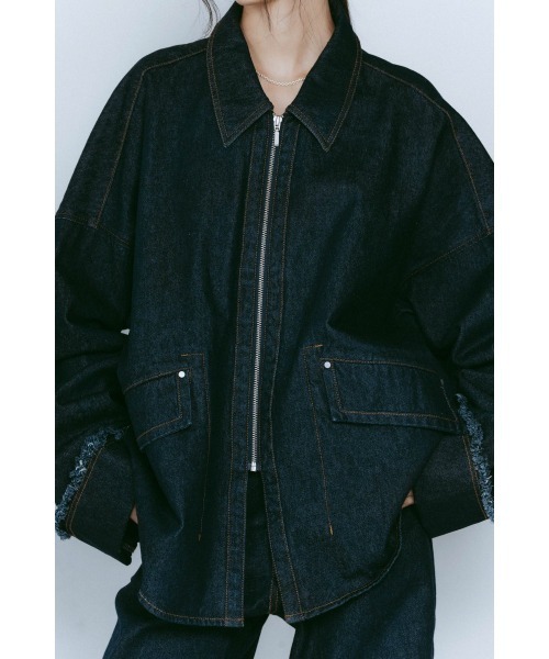 knuth marf デニムジャケット denim over shirt jacket(unisex)（デニムジャケット）｜Knuth Marf