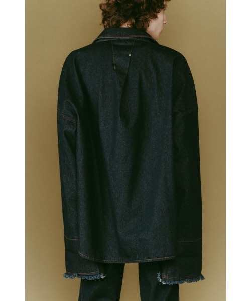 denim over shirt jacket(unisex)（デニムジャケット）｜Knuth Marf