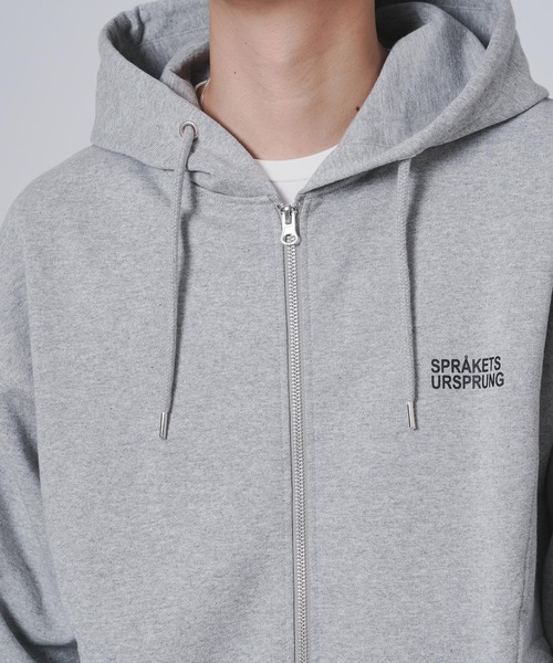 B.C STOCK(ベーセーストック)の「【OLIVEDRAB/オリーブドラブ】キャリーポケット ジップパーカー(パーカー・メンズ・グレー/ブラック/アイボリー・MEDIUM/LARGE)」の9枚目の写真