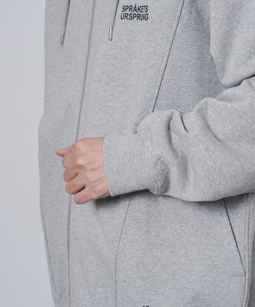 B.C STOCK(ベーセーストック)の「【OLIVEDRAB/オリーブドラブ】キャリーポケット ジップパーカー(パーカー・メンズ・グレー/ブラック/アイボリー・MEDIUM/LARGE)」の12枚目の写真