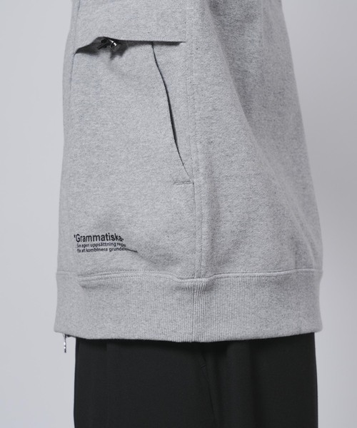 B.C STOCK(ベーセーストック)の「【OLIVEDRAB/オリーブドラブ】キャリーポケット ジップパーカー(パーカー・メンズ・グレー/ブラック/アイボリー・MEDIUM/LARGE)」の20枚目の写真