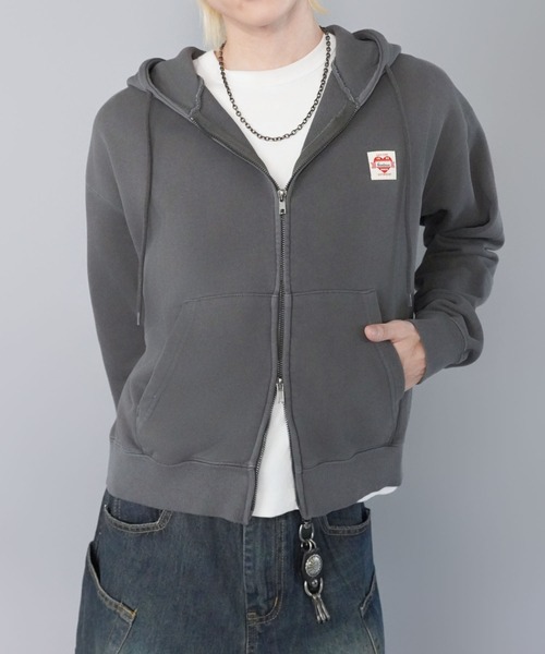 レア　ttt ジップパーカー グレー　S 短丈　2025ss レア ttt ジップパーカー グレー S 短丈 2025ss レア ttt ジップ