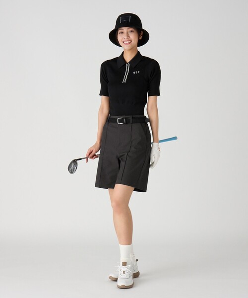 TaylorMade（テーラーメイド）の「【別注】＜TaylorMade×UNITED ARROWS＞ ウィメンズ ミドルレングス ショーツ（その他パンツ・レディース・ブラック/ネイビー・M/L/S）」の10枚目の写真