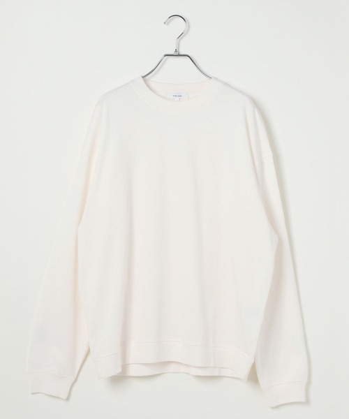 GLOBAL WORK（グローバルワーク）の「ソフトタッチスウェット/無地/580795（スウェット・メンズ・ネイビー/ホワイト/グリーン/杢グレー・SMALL/MEDIUM/LARGE/X-LARGE）」の5枚目の写真