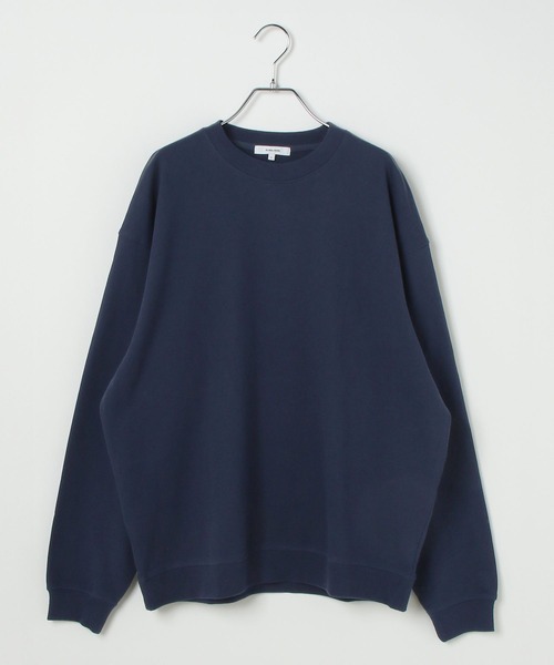 GLOBAL WORK（グローバルワーク）の「ソフトタッチスウェット/無地/580795（スウェット・メンズ・ネイビー/ホワイト/グリーン/杢グレー・SMALL/MEDIUM/LARGE/X-LARGE）」の8枚目の写真