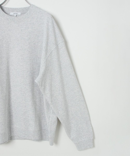 GLOBAL WORK（グローバルワーク）の「ソフトタッチスウェット/無地/580795（スウェット・メンズ・ネイビー/ホワイト/グリーン/杢グレー・SMALL/MEDIUM/LARGE/X-LARGE）」の12枚目の写真