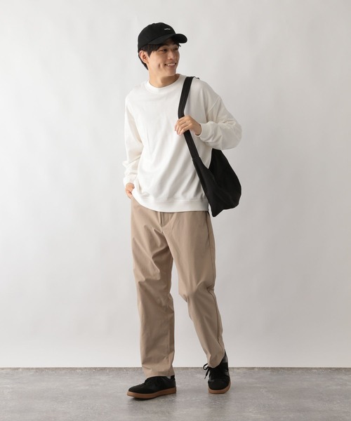 GLOBAL WORK（グローバルワーク）の「ソフトタッチスウェット/無地/580795（スウェット・メンズ・ネイビー/ホワイト/グリーン/杢グレー・SMALL/MEDIUM/LARGE/X-LARGE）」の21枚目の写真