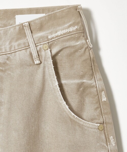 別注】＜upper hights for conte＞ベージュ デニムパンツ