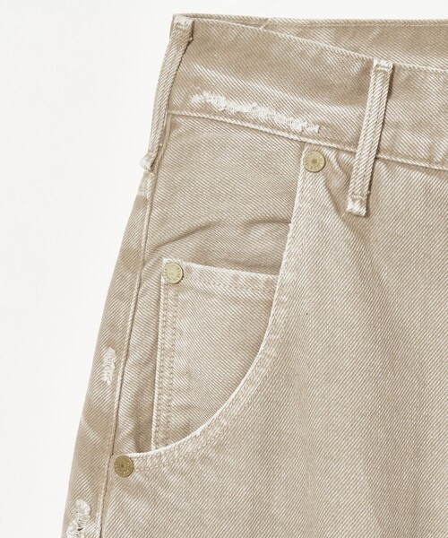 別注】＜upper hights for conte＞ベージュ デニムパンツ