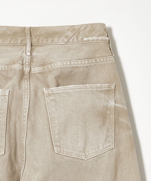 upper hights for cote ベージュデニムパンツ　24インチ 別注】＜upper hights for conte＞ベージュ デニムパンツ