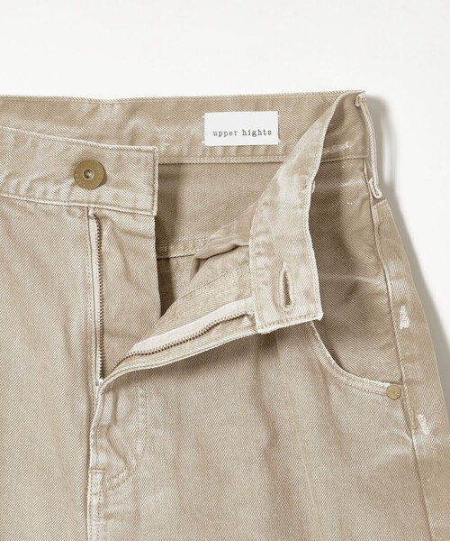 別注】＜upper hights for conte＞ベージュ デニムパンツ