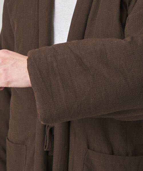 Steven Alan（スティーブンアラン）の「＜Kuwano Home × Steven Alan＞ HOME HANTEN/アウター（その他アウター・メンズ・ダークブラウン・XL/L）」の6枚目の写真