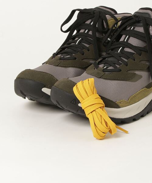 KEEN(キーン)の「HIGHTRAIL MID WP / ハイトレイル ミッド ウォータープルーフ / メンズ トレッキングシューズ 防水(その他シューズ・メンズ・グレー系その他・25.5cm/26cm/26.5cm/27cm/27.5cm/28cm/28.5cm/29cm/30cm/25cm)」の9枚目の写真