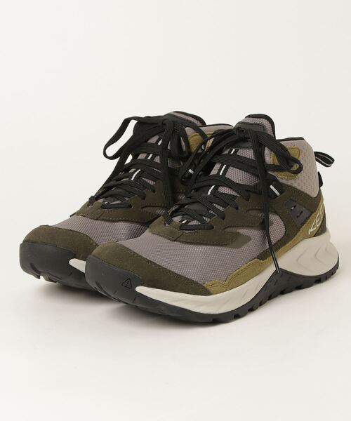 KEEN(キーン)の「HIGHTRAIL MID WP / ハイトレイル ミッド ウォータープルーフ / メンズ トレッキングシューズ 防水(その他シューズ・メンズ・グレー系その他・25.5cm/26cm/26.5cm/27cm/27.5cm/28cm/28.5cm/29cm/30cm/25cm)」の6枚目の写真