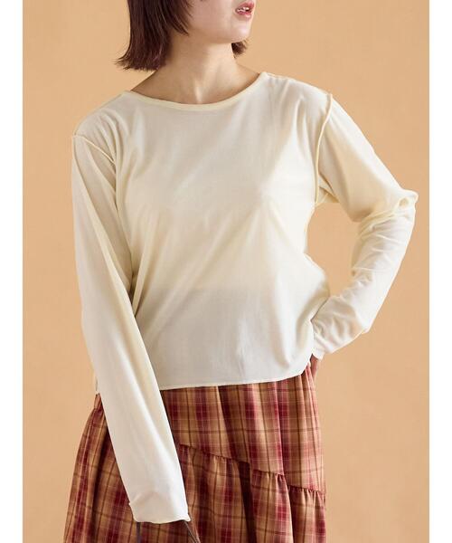 ehka sopo（エヘカソポ）の「前後2WAYベロアカーディガン（カーディガン/ボレロ・レディース・ブラック/ブラウン/キナリ・F）」の2枚目の写真