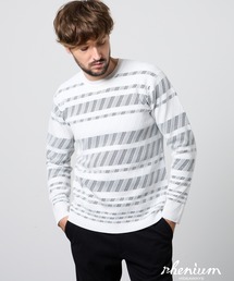 HIDEAWAYS NICOLE | 【WEB限定】バイアスダブルフェイス　クルーネックニット(ニット/セーター)