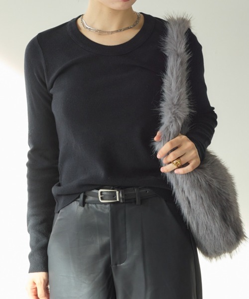 引越し売り切り！ZOZO CHAMPION×BRIEFING クルーネックニット クルーネックニット（ニット/セーター）｜KUREN（クレン）の