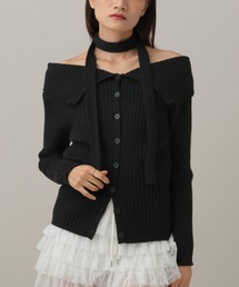 3.3 Field Trip | 3.3 Field Trip/ストールオフショルニット(ニット/セーター)