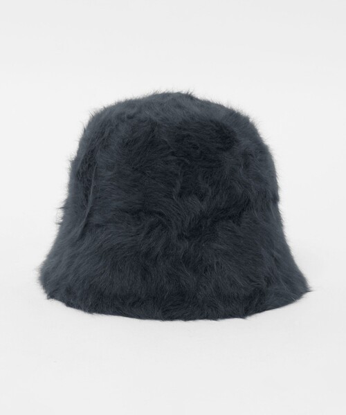 UNITED ARROWS(ユナイテッドアローズ)の「ヘアリー ベルハット(ハット・レディース・オフホワイト/ダークグレー・FREE)」の2枚目の写真