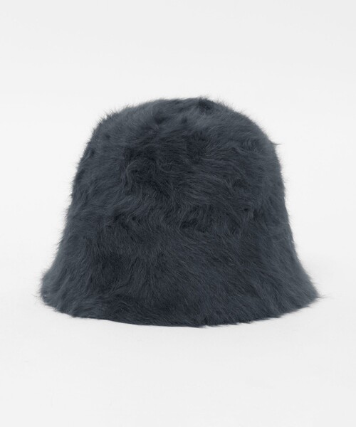 UNITED ARROWS(ユナイテッドアローズ)の「ヘアリー ベルハット(ハット・レディース・オフホワイト/ダークグレー・FREE)」の6枚目の写真