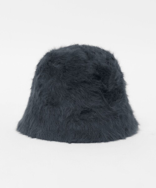 UNITED ARROWS(ユナイテッドアローズ)の「ヘアリー ベルハット(ハット・レディース・オフホワイト/ダークグレー・FREE)」の7枚目の写真