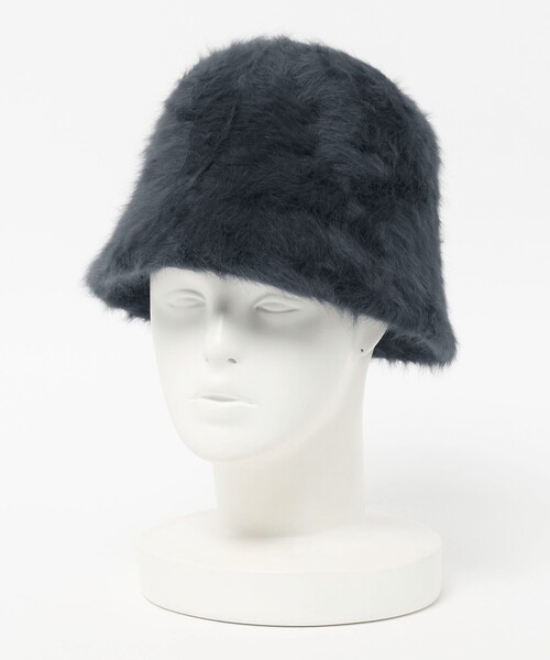 UNITED ARROWS(ユナイテッドアローズ)の「ヘアリー ベルハット(ハット・レディース・オフホワイト/ダークグレー・FREE)」の12枚目の写真