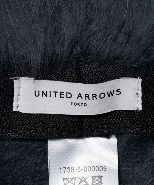 UNITED ARROWS(ユナイテッドアローズ)の「ヘアリー ベルハット(ハット・レディース・オフホワイト/ダークグレー・FREE)」の14枚目の写真