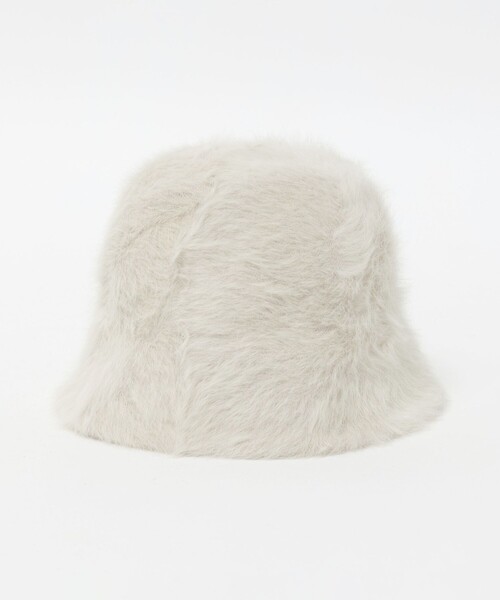 UNITED ARROWS(ユナイテッドアローズ)の「ヘアリー ベルハット(ハット・レディース・オフホワイト/ダークグレー・FREE)」の17枚目の写真