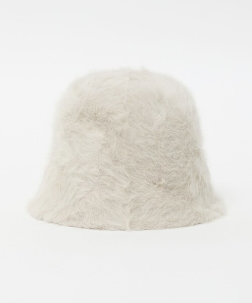 UNITED ARROWS(ユナイテッドアローズ)の「ヘアリー ベルハット(ハット・レディース・オフホワイト/ダークグレー・FREE)」の18枚目の写真