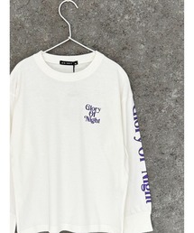 SHISKY（シスキー）の「グラフィックプリント　オーバーサイズ　ロンT（Tシャツ/カットソー）」