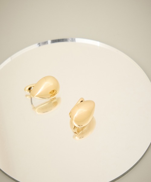 ROPE' PICNIC（ロペピクニック）の「ボリュームメタルピアス（ピアス（両耳用）・レディース・シルバー/ゴールド・FREE）」の9枚目の写真