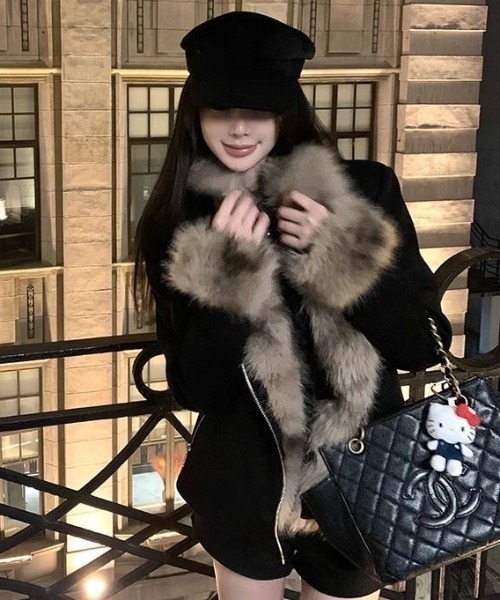 d.i.a. ダイヤ　ライダース　フェイクファー　ジャケット　ギャル d.i.a. ダイヤ ライダース フェイクファー ジャケット ギャル d.i.a.