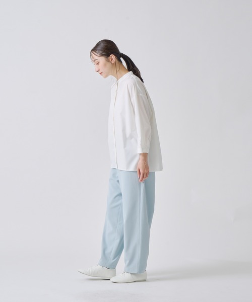 Kelen(ケレン)の「「KELEN / ケレン」バックプリーツブラウス(シャツ/ブラウス・レディース・ブラック/サックスブルー/オフホワイト/ベージュ・S/M)」の12枚目の写真