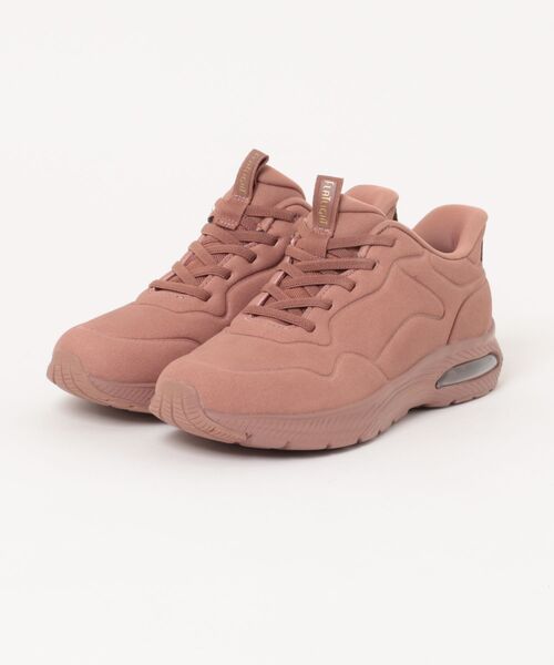 ABC-MART(エービーシーマート)の「ABC SELECT エービーシーセレクト QS EMBOSS LACE スリッポンスニーカー W1045 ROSE(スニーカー・レディース・パープル・8/7h/7/6h/6/5h)」の1枚目の写真