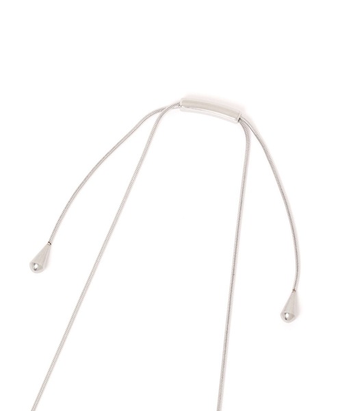 GLOBAL WORK（グローバルワーク）の「ステンレス横バーネックレス/602492（ネックレス・レディース・ゴールド/シルバー・FREE）」の4枚目の写真