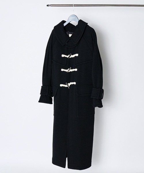 試着のみ美品　Rumche ダッフルコート　ブラック　ラムシェ RUMCHE（ラムシェ）｜ダッフルコート一覧 - WEAR