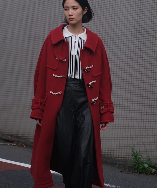 セール】Herringbone Duffle Coat / ヘリンボーンダッフルコート