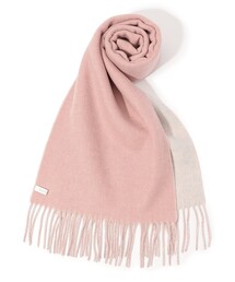 GALERIE VIE | GALERIE VIE カシミヤダブルフェイスマフラー(マフラー)