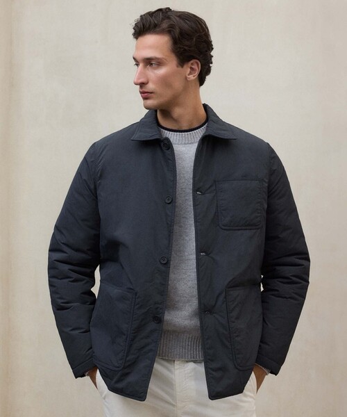 ECOALF(エコアルフ)の「【WEB限定】ANCUA ジャケット / ANCUA JACKET MAN(ブルゾン・メンズ・ライトグリーン/チャコールグレー・L/M/S)」の1枚目の写真