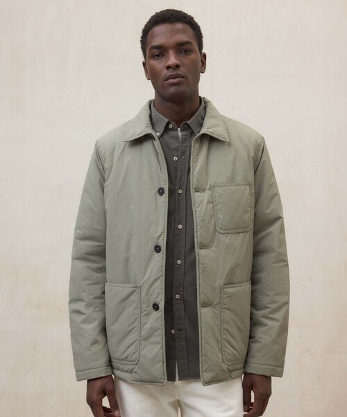 ECOALF(エコアルフ)の「【WEB限定】ANCUA ジャケット / ANCUA JACKET MAN(ブルゾン・メンズ・ライトグリーン/チャコールグレー・L/M/S)」の2枚目の写真