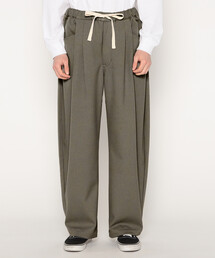 DANTON | MEN'S POLYESTER FLANNEL 2TUCK EASY PANTS(その他パンツ)