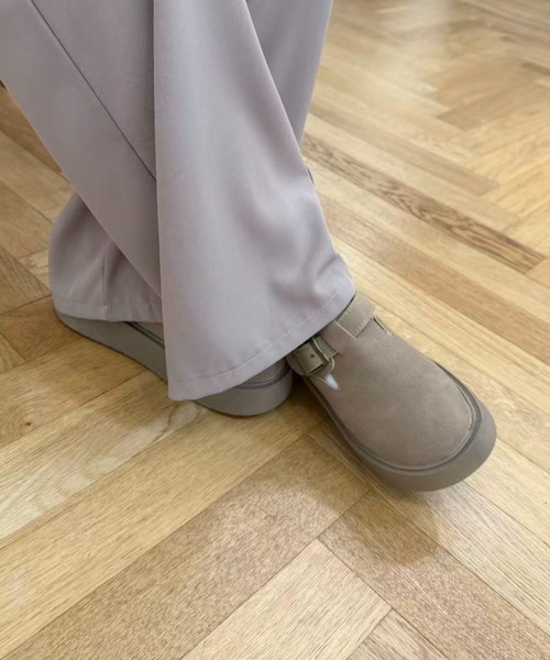 mebole(メボレ)の「厚底ベルトスリッポン(スリッポン・レディース・ブラウン/キャメル・SMALL/MEDIUM/LARGE)」の9枚目の写真
