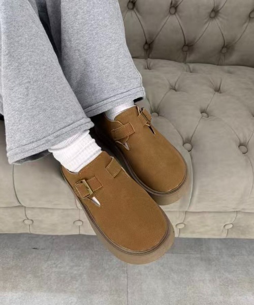 mebole(メボレ)の「厚底ベルトスリッポン(スリッポン・レディース・ブラウン/キャメル・SMALL/MEDIUM/LARGE)」の13枚目の写真