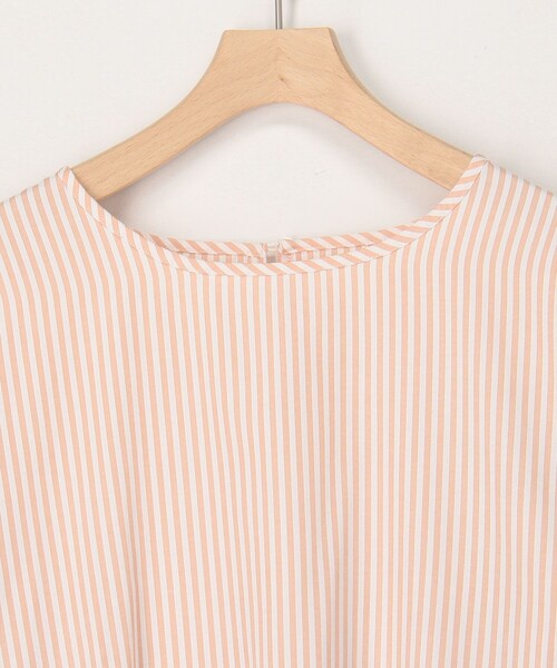 MICO COULIER（ミコクリエ）の「《セットアイテム》ハイネックベスト＋プリーツブラウス（ニット/セーター・レディース・ブルー/ブラック/ブラウン・38）」の7枚目の写真