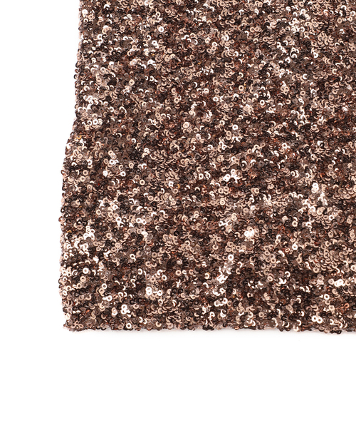 Spick & Span（スピックアンドスパン）の「《一部店舗+WEB限定》Uhr/ウーア 別注SPANGLE TOTE*（トートバッグ・レディース・ブラウン/ピンク・FREE）」の11枚目の写真