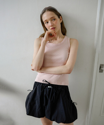 BASIC FLOWER SLEEVELESS_PINK